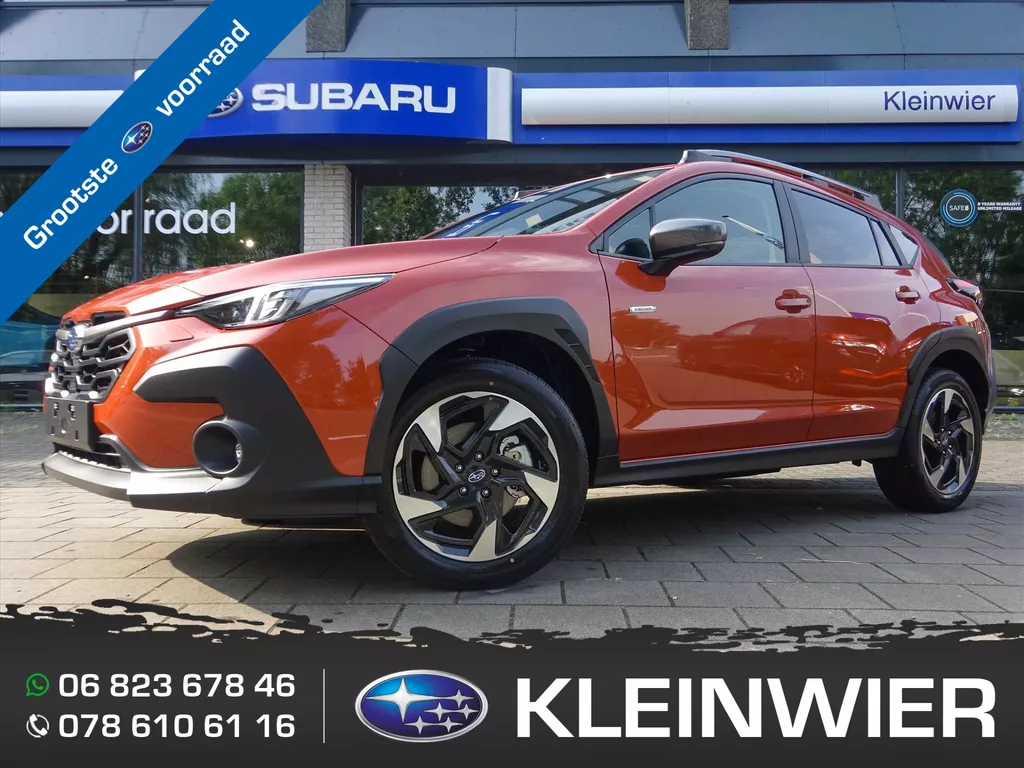Subaru Crosstrek 2.0i Hybrid 136PK CVT AWD Luxury | Nieuw | Sun Blaze Pearl | 8 jaar fabrieks garantie