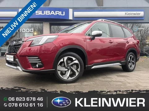 Subaru Forester 2.0i e-BOXER 150pk CVT Premium Leder | Navi | Pano | Trekh. | 8 jaar fabrieksgarantie