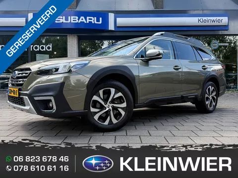 Subaru Outback 2.5i 169PK AWD CVT Premium | Autumn Green Metallic | Zwart leder | 5 jaar fabrieks garantie