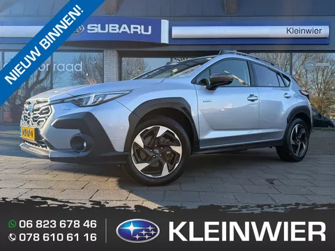 Subaru Crosstrek 2.0i Hybrid 136PK CVT AWD Premium | Vol. Leder | Schuif-kanteldak | Grootscherm | 8 jaar fabrieksgarantie