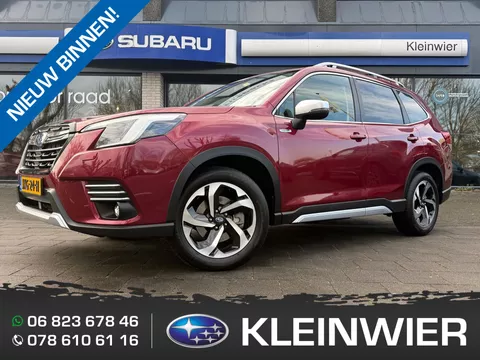 Subaru Forester 2.0i e-BOXER 150pk CVT Premium | Pano | Leder | Trekhaak | 8 jaar fabrieks garantie