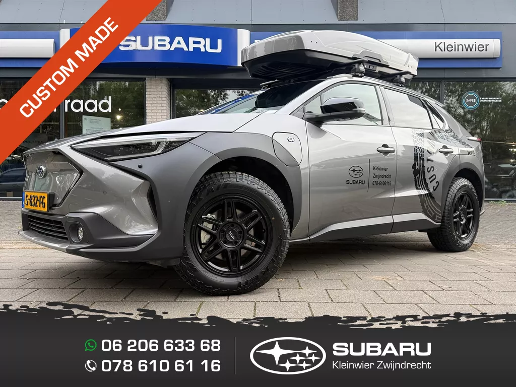 SUBARU Solterra 71,4 kWh 218pk AWD | SKY PACKAGE | 2 inch Lifkit | All Terrain Banden | Panodak