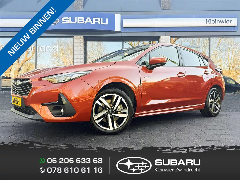 Subaru Impreza 2.0 E-BOXER 100KW AWD Premium | Schuif/kantel-dak | Vol leder | Groot scherm | 5 jaar fabrieksgarantie