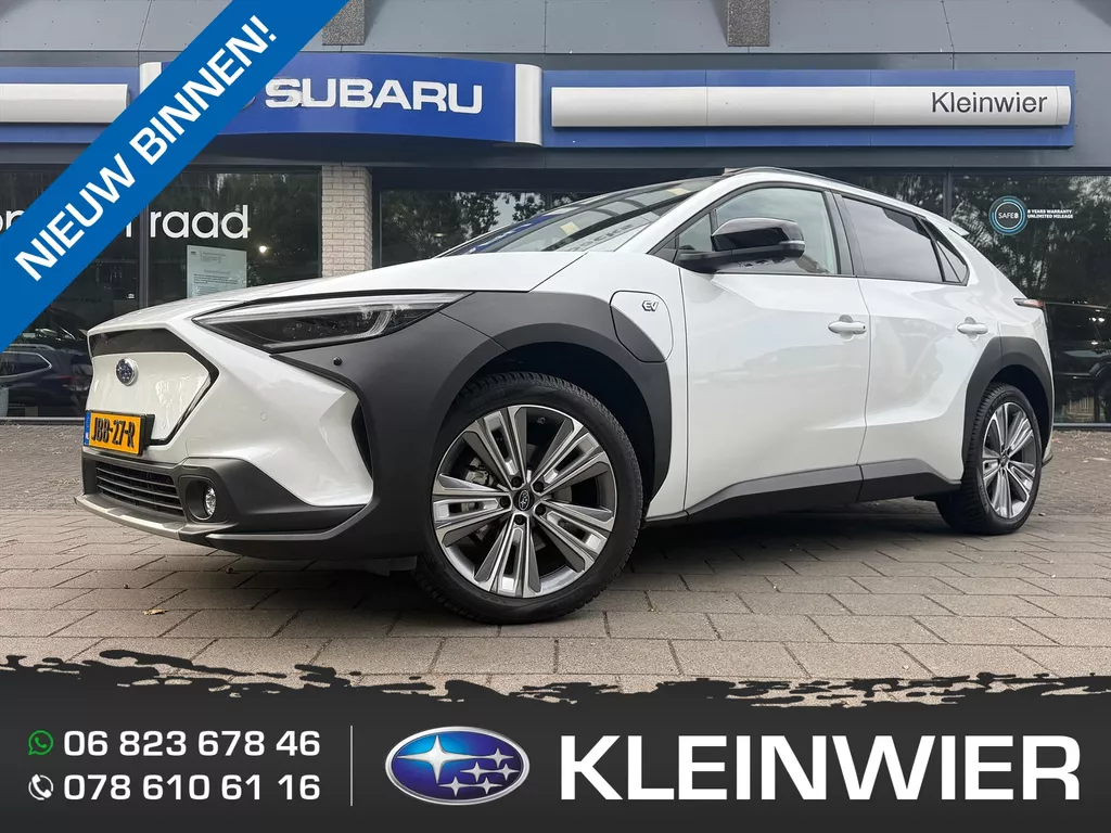 Subaru Solterra 71,4 kWh 218pk AWD Sky Package | 1e eigenaar | 8 jaar fabrieksgarantie