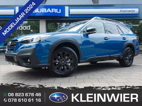 Subaru Outback 2.5i 169PK AWD CVT Premium Geyser Blue Edition | Nieuw | 8 jaar fabrieksgarantie