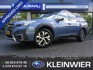 Subaru Outback 2.5i 169PK AWD CVT Premium | Storm Gray Metallic | Trekhaak | 5 Jaar Fabrieksgarantie