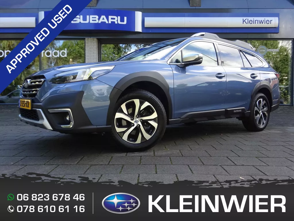 Subaru Outback 2.5i 169PK AWD CVT Premium | Storm Gray Metallic | Trekhaak | 5 Jaar Fabrieksgarantie