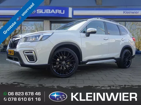 Subaru Forester 2.0i e-BOXER 150pk CVT Premium | 1e eigenaar | Leder | Navi | All Season | Trekh.