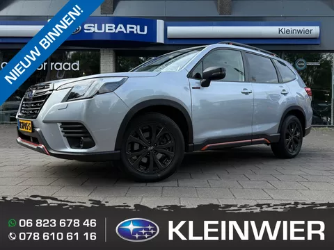 Subaru Forester 2.0i e-BOXER 150pk CVT AWD SPORT | Navi | Trekhaak | Panodak | SRH | DAB