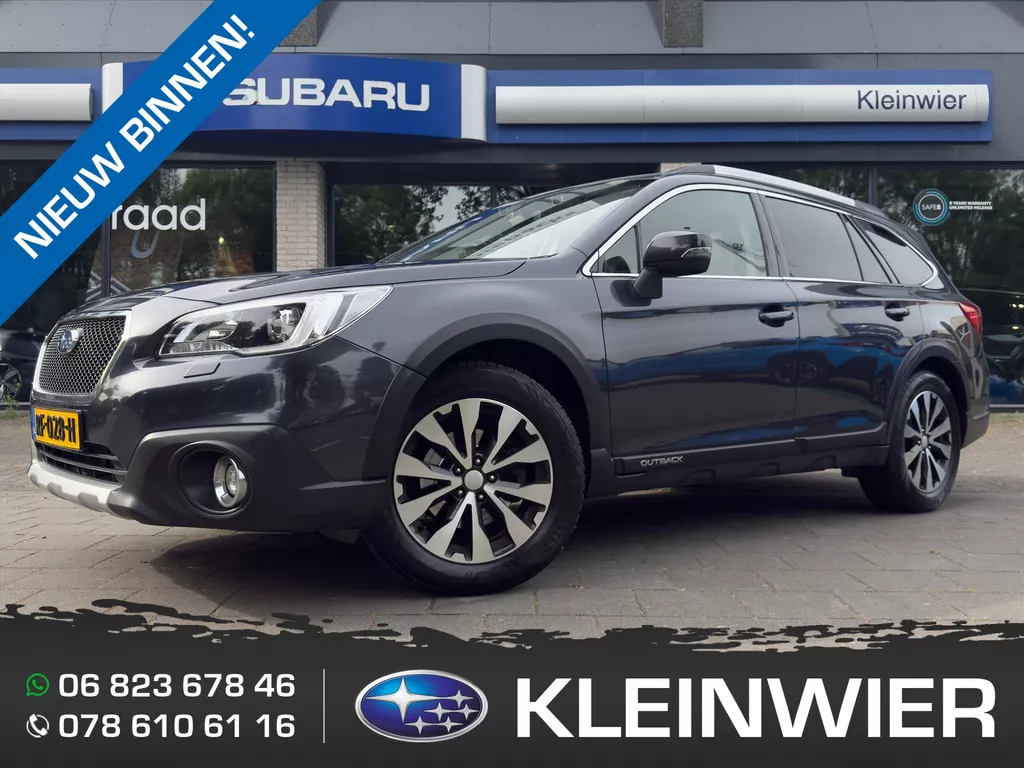 SUBARU Outback 2.5i 175PK CVT EyeSight Premium | Trekhaak | Sport-grill | Navi | Leder | Schuif/kanteldak